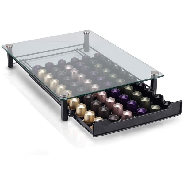 20 Coffee Nespresso Pod Capsule Drawer Holder Capsules Organiser Storage Kitchen Storage